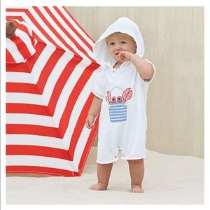 Mud Pie terrycloth coverup, 6-9mo, NWOT